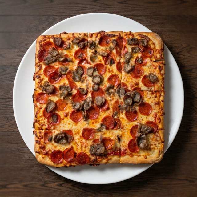 Create Your Own Grandma Pizza.